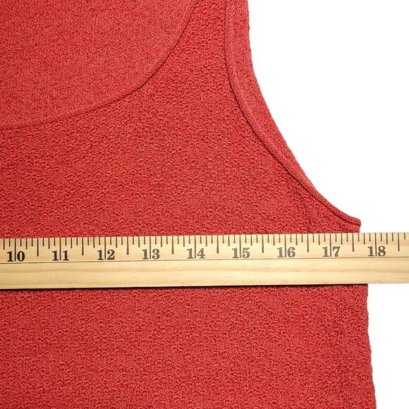Eileen Fisher Burnt Orange Wool Tank Top Women's Medium - Picture 8 of 9